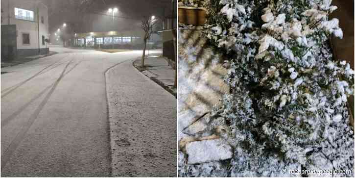 People in Brazil can't believe their eyes as freak snow blankets 40 cities