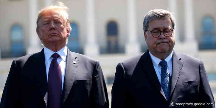 Trump started speaking in the third person during a heated discussion with Bill Barr regarding the election results, book says