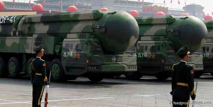 Massive fields of new nuclear missile silos may be China's answer to rivals with a lot more nukes