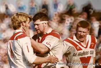 FLASHBACK: Saints prop Paul Forber gees up young Gary Connolly - St Helens Star