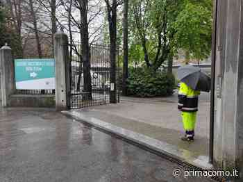 Emergenza maltempo, hub vaccinale di Villa Erba chiuso da stasera. Il Breggia in piena - Prima Como