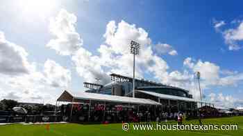 Houston Texans Team Analyst John Harris shares his notes from Day 4 of Training Camp presented by Xfinity. - HoustonTexans.com