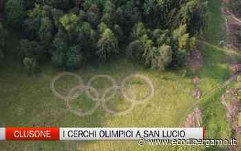 Clusone, i cerchi delle Olimpiadi sui prati di San Lucio - L'Eco di Bergamo