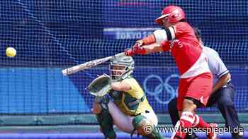 8:1 im Softball : Japan siegt im ersten Olympia-Wettkampf - Sport - Tagesspiegel