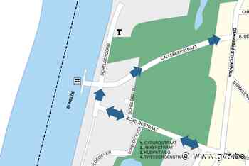 Hemiksem test eenrichtingsverkeer aan Scheldeboord uit (Hemiksem) - Gazet van Antwerpen Mobile - Gazet van Antwerpen