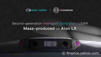RoboSense Partners with GAC Aion to Deliver Mass-produced Advanced Autonomous Vehicles with LiDAR - Yahoo Finance