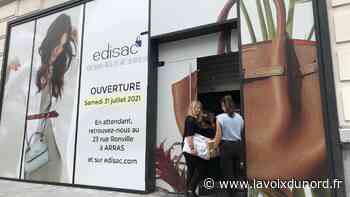 Arras : « Gain de place et de visibilité » pour la maroquinerie Edisac - La Voix du Nord