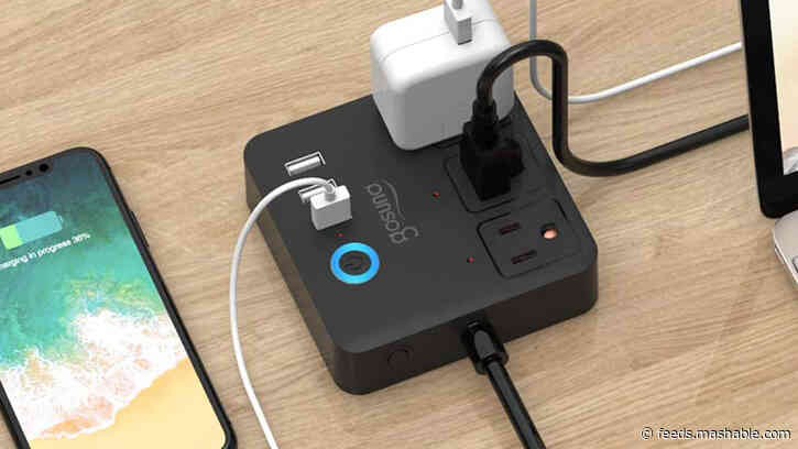 Save on a smart power strip you can control with your voice