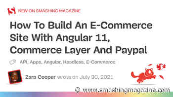 How To Build An E-Commerce Site With Angular 11, Commerce Layer And PayPal
