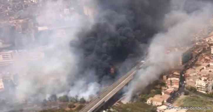Gluthitze und Brände am Mittelmeer, Unwetter im Alpenraum