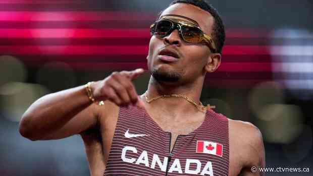 Canadian sprinter Andre De Grasse wins bronze in men's 100 metres