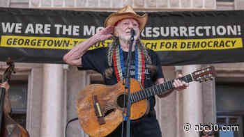 'Vote them out': Willie Nelson headlines Texas rally in support of voting rights