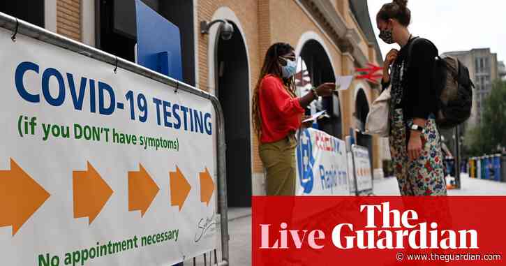 Coronavirus live news: UK reports 24,470 new Covid cases; Fauci rules out new US lockdowns