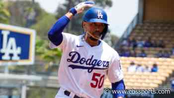 Dodgers' Mookie Betts returns from injured list, starts at second base vs. Diamondbacks