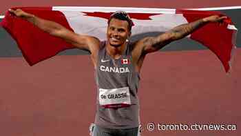 'I totally blanked out': Andre De Grasse’s mom describes pride after seeing son win bronze
