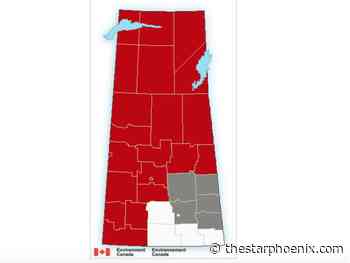 Much of Sask. under heat warning