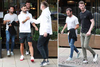 Man Utd stars including Bruno Fernandes and David De Gea meet up for swanky Italian lunch after Preston... - The Sun
