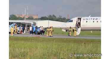 ROC Airport: United Express flight from Newark to Buffalo makes emergency landing in Rochester