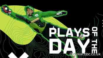 The Hundred: A 'phenomenal' flying catch & deadly direct hits - Sunday's best action