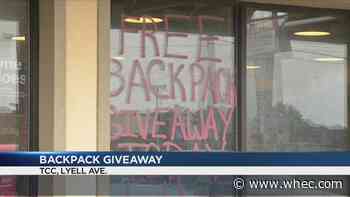 Gates store gives away hundreds of backpacks to area students