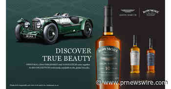 Bowmore® Single Malt Scotch Whisky presenta la colección Designed by Aston Martin