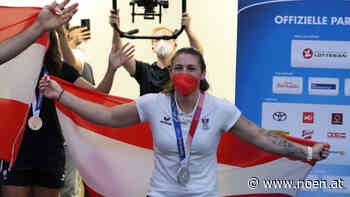 Michaela Polleres - Der Bezirk Neunkirchen feiert seine silberne Heldin! - NÖN.at