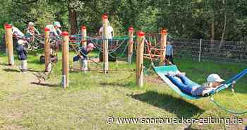 Die Stadt Neunkirchen eröffnet neuen Spielplatz in Wiebelskirchen - Saarbrücker Zeitung