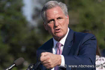 McCarthy slammed for joking 'it would be hard not to hit' Pelosi with a gavel