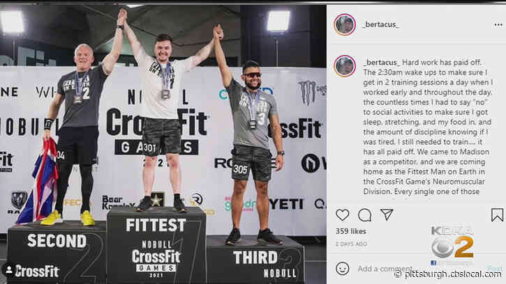 Pittsburgh Man Wins Gold Medal At 2021 CrossFit Games