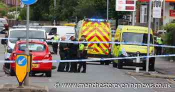 Driver flees after crashing car into a skip in Bolton - Manchester Evening News