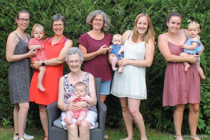 Vier keer vier generaties in Kinrooi