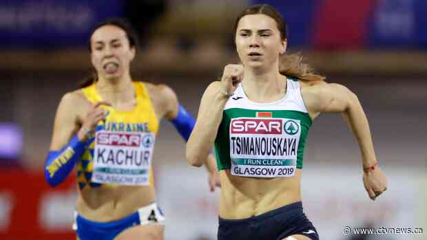 Belarus runner involved in airport standoff is safe, Japan says