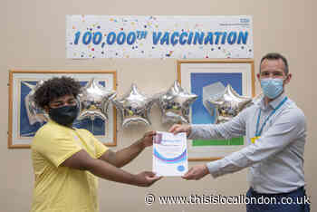 Lewisham and Greenwich NHS Trust delivers 100,000th Covid vaccine