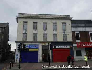 Fire at shop with flats above in High Road, Tottenham