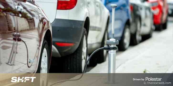 London is getting slick EV chargers that vanish from sight when not in use
