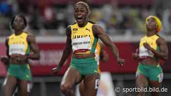 Olympia 2021: Teamkolleginnen „dissen“ Jamaikas 100m-Siegerin Elaine Thompson-Herah - SportBILD