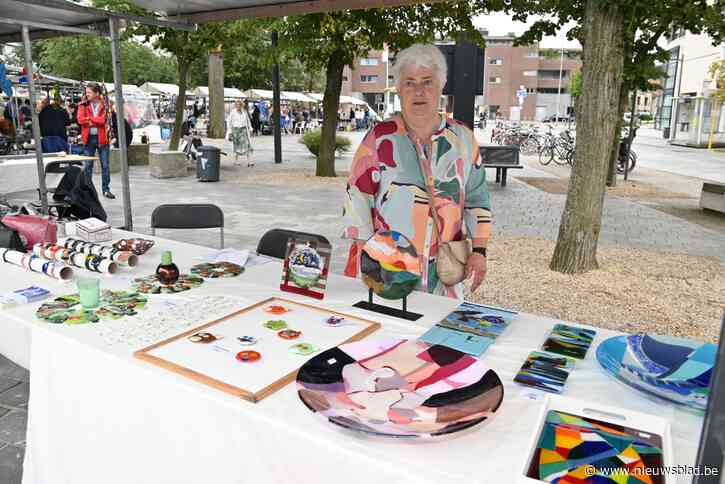Meer dan veertig glaskunstenaars tonen hun werken op Lommelse glasmarkt