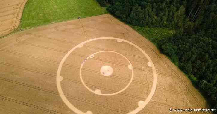 Wieder taucht ein Kornkreis in Oberbayern auf