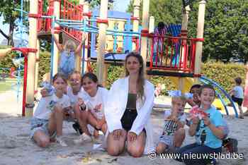 Kinderen maken nieuwe vrienden bij speelpleinwerking Hazelo