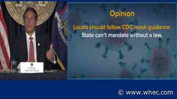 Cuomo: Local governments should adopt CDC masking suggestion, mandate vaccines for some workers