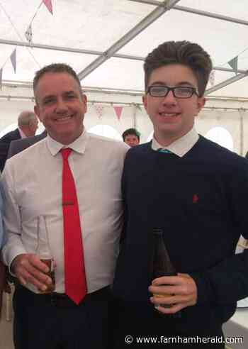 Dad pays tribute to footie mad son - Farnham Herald