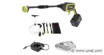 Grab a $60 cordless Sun Joe power washer and keep that new car sparkling     - CNET