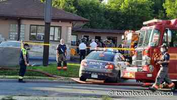 Man dies after fire at motel in Scarborough
