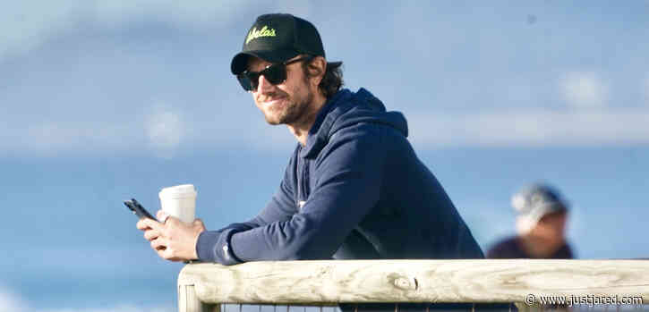 'Sex/Life' Star Adam Demos Enjoys the Views While Drinking His Morning Coffee In Australia