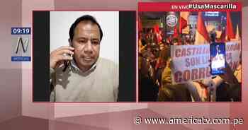 Tello: La bancada de Perú Libre dará respaldo al gabinete Bellido - América Televisión