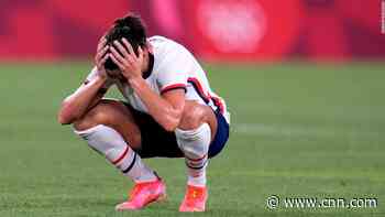 Megan Rapinoe says 'It sucks' as USWNT beaten by Canada in semifinals at Tokyo 2020