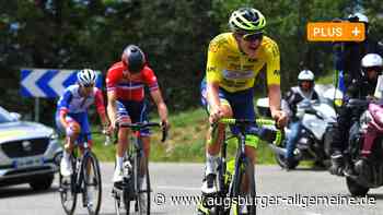 Georg Zimmermann fährt bis kurz vor dem Ziel im Gelben Trikot