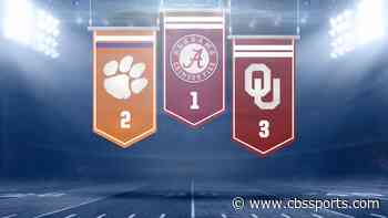 College football rankings: Alabama tops Clemson in Preseason CBS Sports 130 ahead of 2021 season