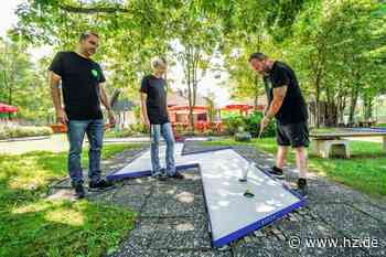 Minigolfanlage in Giengen: Die neuen Betreiber haben viel Herzblut in die Umgestaltung gesteckt - Heidenheimer Zeitung