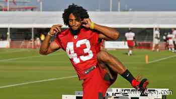 Bucs CB pairs sister's Games run with 3-INT day